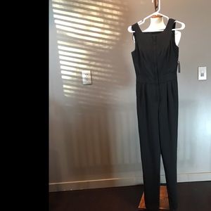 Vince Camuto size 2 black jumpsuit NWT.
